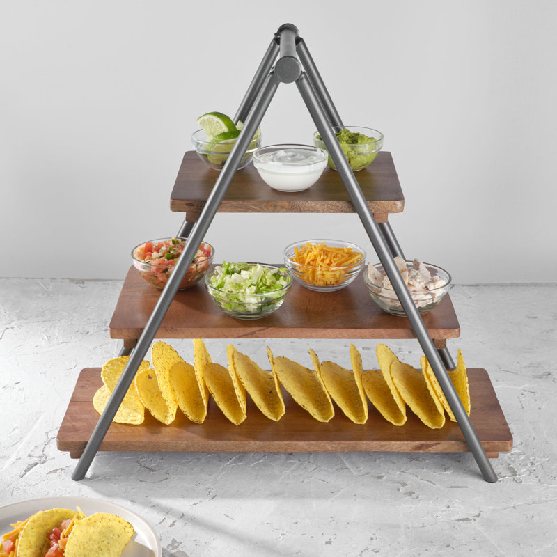 Gourmet Basics by Mikasa Madison 3-Tier Server