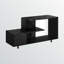 Meuble télé 48 po avec plateau en faux marbre noir Teagan, l 47,07 po x P 15,56 po x H 23,74 po-538145324