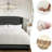 Fabric Upholstered Bed,Tufted Headboard Adjustable Height Bed Frame-2004121577-2004121581
