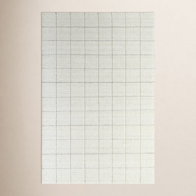 Lavande Hand-Woven Geometric Rug
