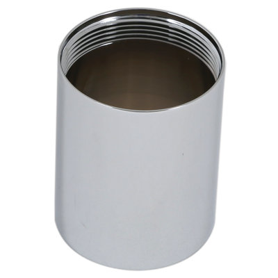 Duo Wide Spread Faucet Sleeve, Polished Chrome