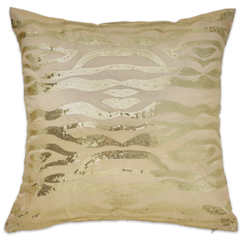 Coussin Marvelous, argent, Housse de coussin