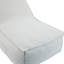 Fauteuil à billes d'extérieur, gris clair