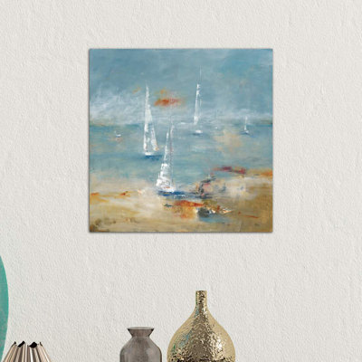 Sail Away by Lisa Ridgers - Wrapped Canvas Painting