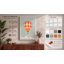 Hot Air Balloon at Dawn Mid-Century - Wrapped Canvas-827483685-827483690