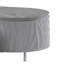 Table basse grise et brillante grise