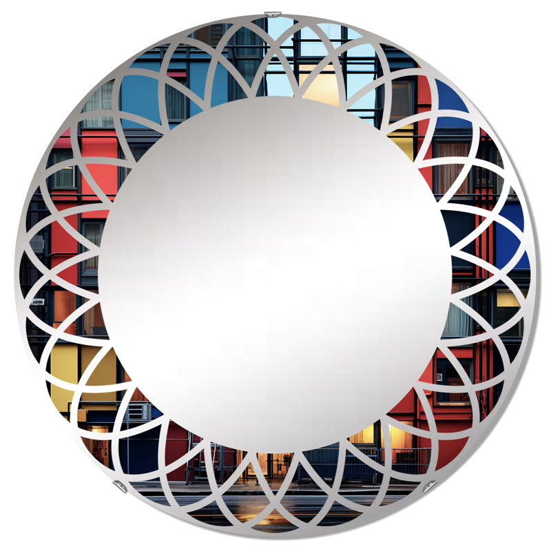 Norbee Circle Mirror, 32" x 32"