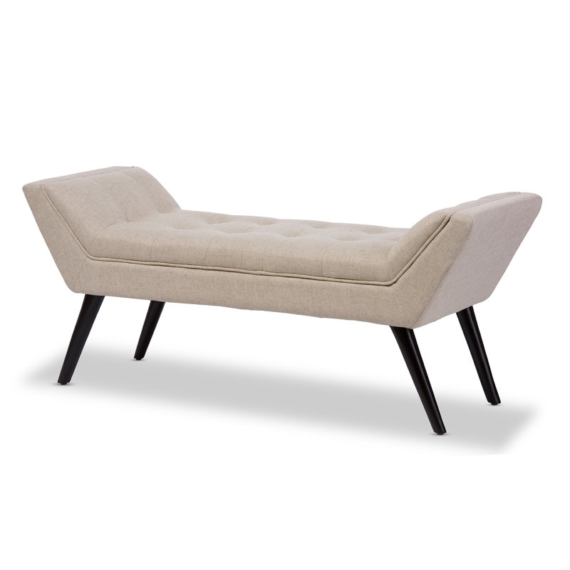 Linen Upholstered Bench
