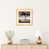 Toile avec cadre en bois beige n'est pas disponible