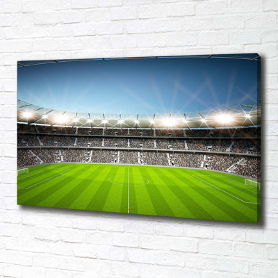 Stadium - Wrapped Canvas Print