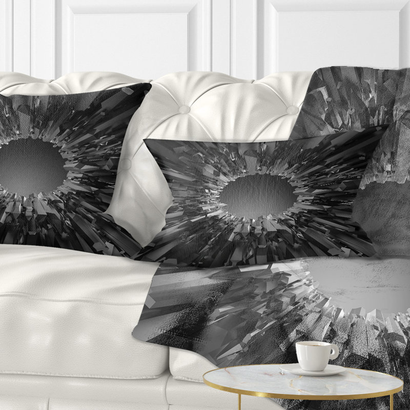 Coussin lombaire abstrait abstrait