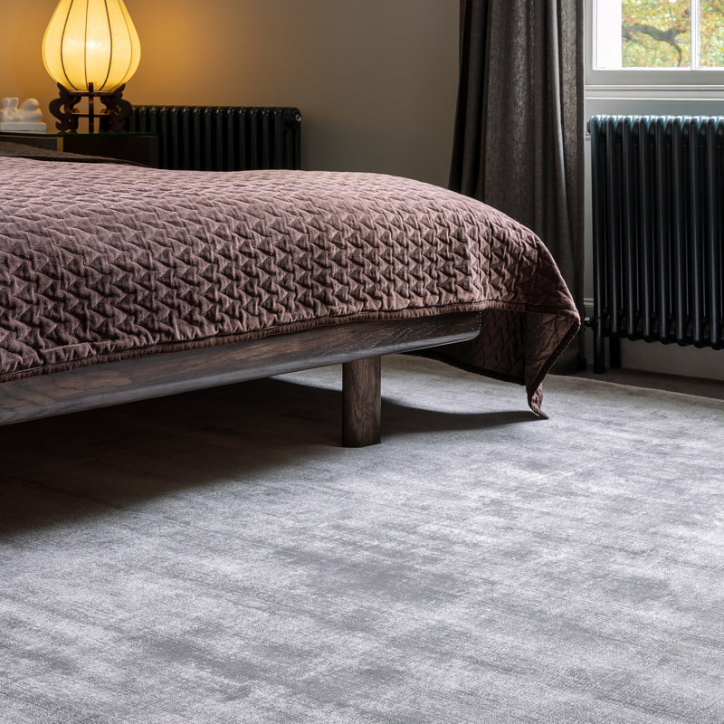 Nareg Hand Tufted Grey Rug, Rectangle 200 x 290cm