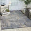 Gleam Area Rug in Slate Gray/Ivory-270774894