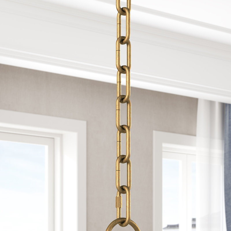 Mcinerney Extra Heavy Duty Decorative Chain, Antique Gold Leaf