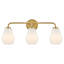 Éclairage pour meuble-lavabo Joss & Main Caravella-310471409