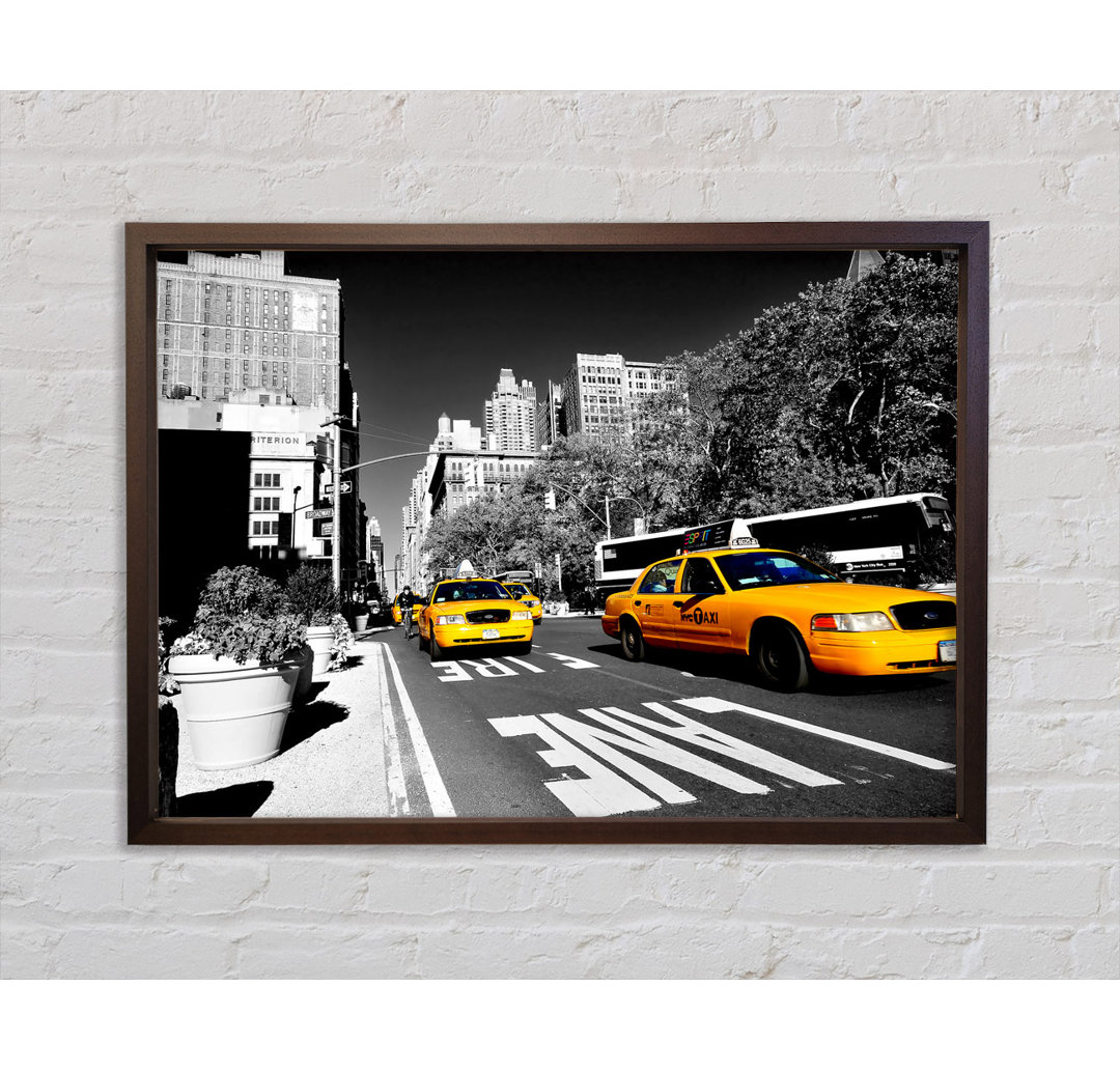 New York Yellow Taxi Drive - Drucken