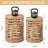 19.6"H Handwoven End Tables Set-1174367247