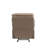 Light Brown Recliner With Pillow Top Armrest-579605345
