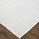 Kentoria Handmade Viscose White/Silver Rug