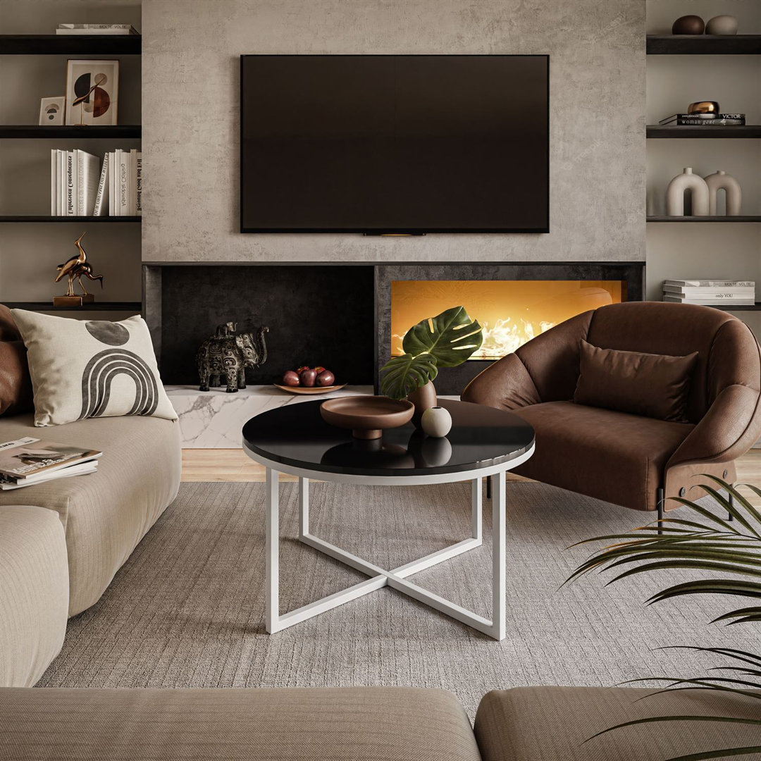 Elona Cross Legs Coffee Table