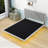 Jareli Queen Upholstered Floating Platform Bed with Light and Headboard-2145535349