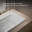 Archer 66" x 32" Drop In Soaking Acrylic Bathtub-1116214082