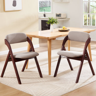 Upholstered Padded Stackable Folding Chair