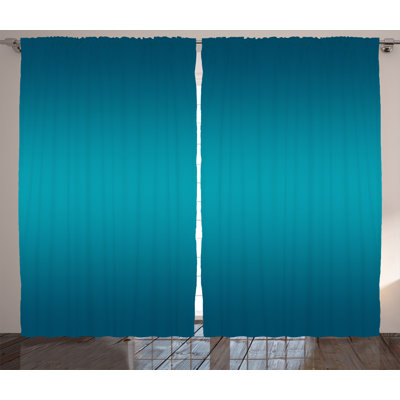Semi Sheer Curtain Pair