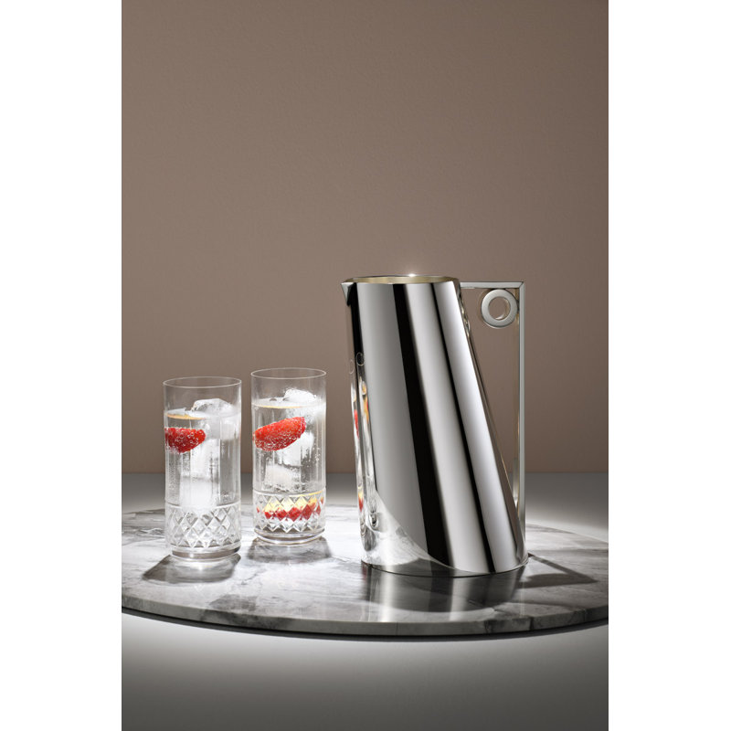 Dots Collection Silver Pitcher
