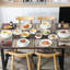 24-Piece Porcelain China Dinnerware Set, Service For 6 -1003295763