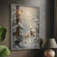 «Christmas Holiday Art» DCXCI, reproduction encadrée - bois massif