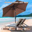 Parasol de marché 7,5 pi avec base Ehmann-250049291