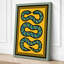 Three Serpents Art Deco - Wrapped Canvas-303834346-303834350
