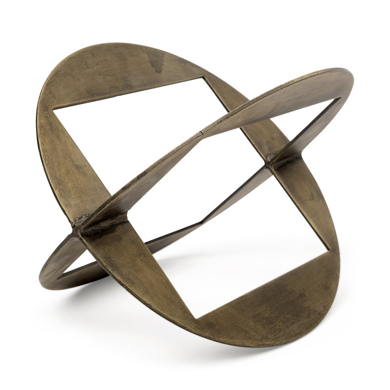 68664 -Cusco Ii (Large), 5.5" H x 5" W x 5" D, Gold