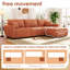Upholstered L-Shaped Sectional-2075899981