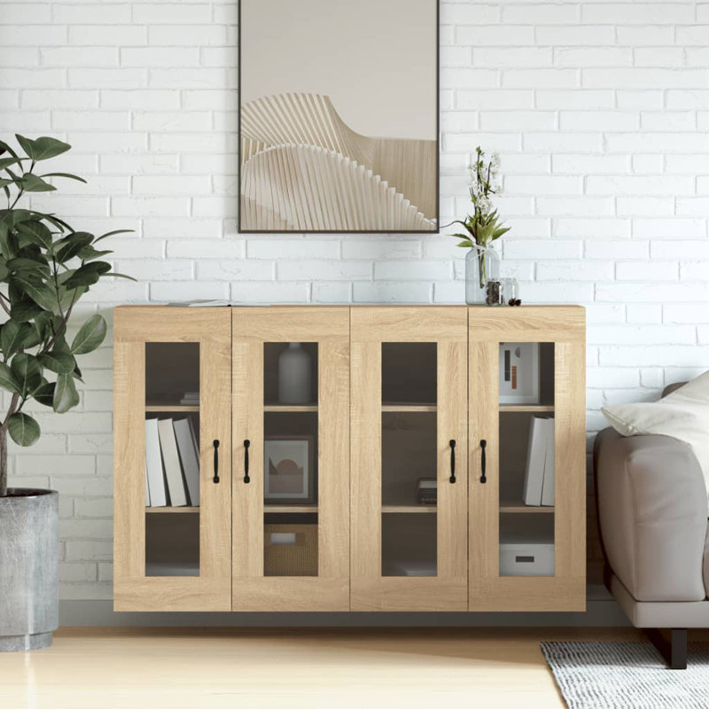 Messai Bathroom Storage, Sonoma Oak