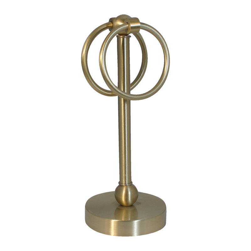Porte-serviettes Gober, Nickel satiné