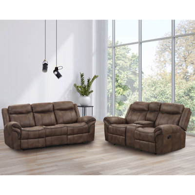 Ensemble de salon inclinable 