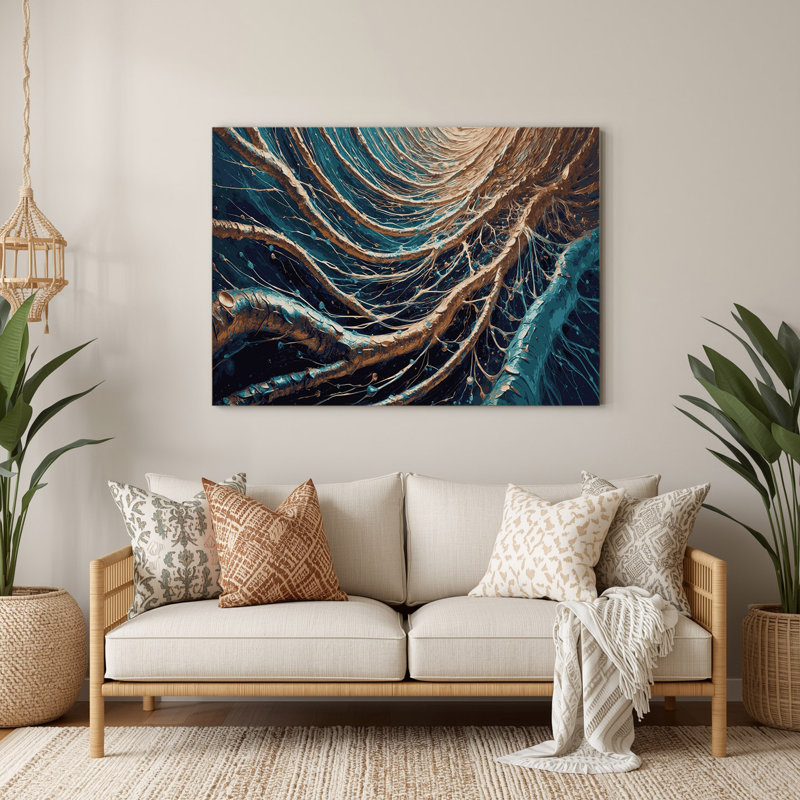 Art mural gris en métal Sci Fi, H 144 po x l 216 po x P 0,05 po