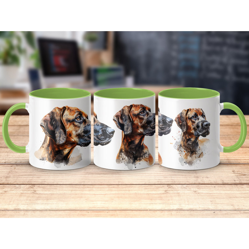Mug, 4, Light Green