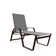 Holna Outdoor Rust-Resistant Metal Chaise Lounge