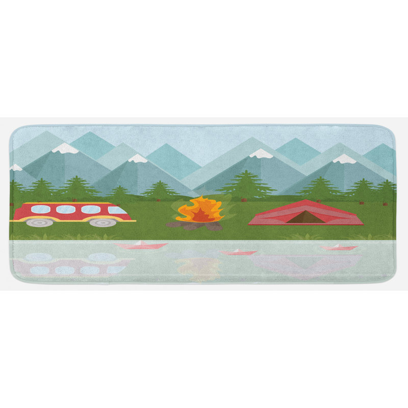 Tapis de cuisine Camper