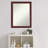 Wood Flat Wall Mirror
