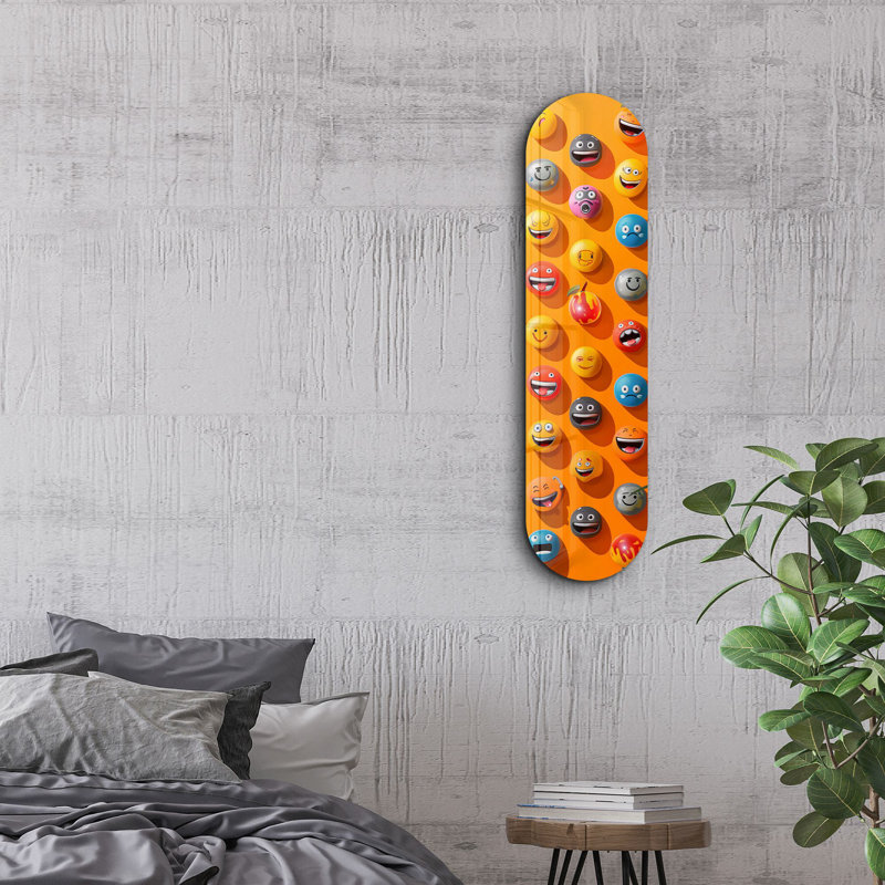 Peinture décorative en verre trempé
