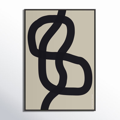 Bombay "Intertwined 1" Print by Romina Gadler