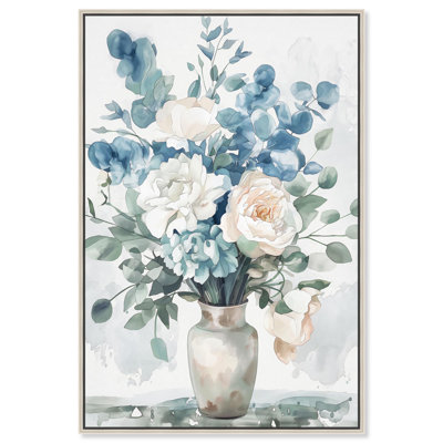 «Heavenly White» et «Blue Farmhouse» par Art Remedy