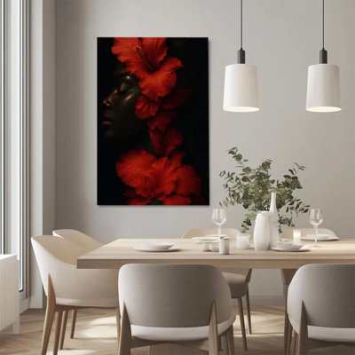 Impression sur toile encadrée 1Pc