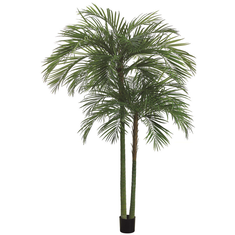 84'' Faux Palm Tree in Pot