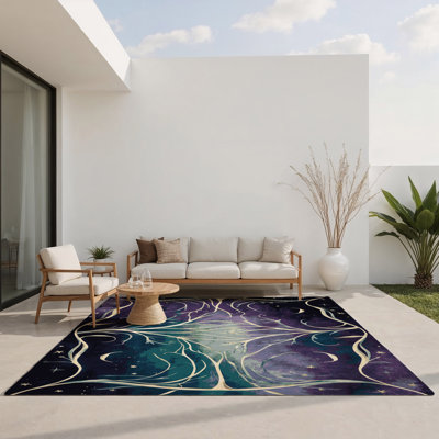 Tapis intérieur et extérieur Starlight Branch