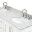 Meuble-lavabo double 72 po avec plateau Abita-93359370-138338556-138338559